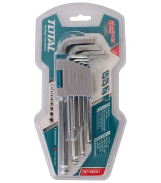 Набір шестигранних ключів TOTAL THT106291, 9 шт. (THT106291)