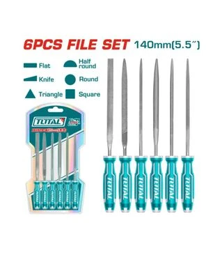 Набір напилків TOTAL THT91462, 140 мм, 6 шт. (THT91462)