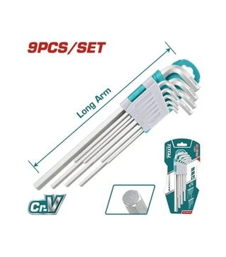 Набір шестигранних ключів TOTAL THT106191, 1.5-10 мм, 9 шт. (THT106191)