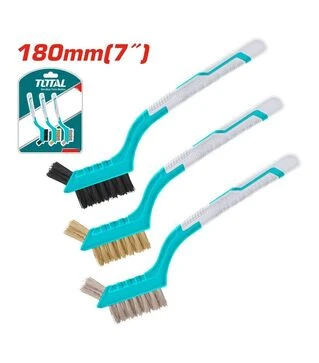 Набір щіток по металу TOTAL TAC38033, 3 шт. (TAC38033)