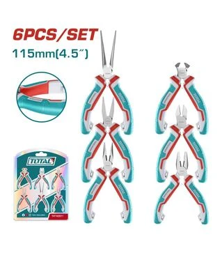 Набір міні-шарнірногубцевого міні інструменту TOTAL THT1K0511, 6 шт. (THT1K0511)