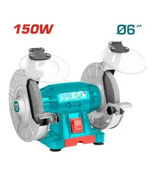 Верстат точильний TOTAL TBG15015, 150 Вт, 150 мм, 2950 об/хв (TBG15015)