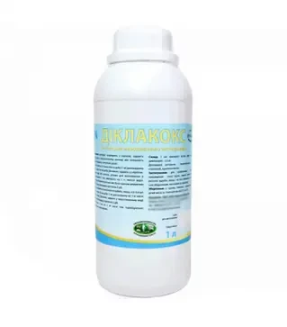 Противоразитарный препарат Диклакокс, 1 л