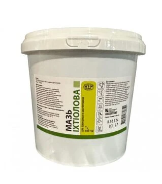 Дерматологическое средство Мазь ихтиолова, 800 г