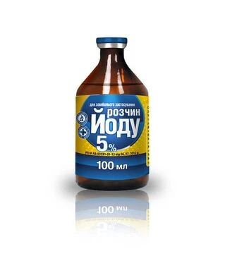 Антисептик Препарат йода 5%, 100 мл