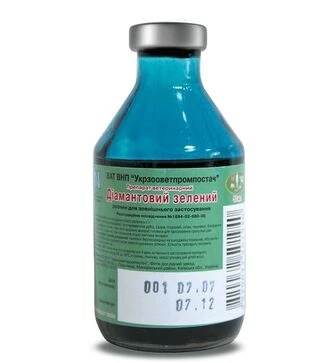 Антисептик Бриллиантовый зеленый 1%, 50 мл