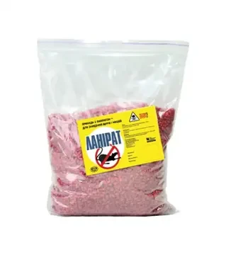 Дератизаційний засіб Принада з ланіратом, 1 кг