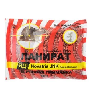 Зерно від щурів Ланірат, 100 г