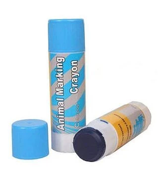 Маркировочный карандаш для маркировки животных, синий (WEGO), 60 г