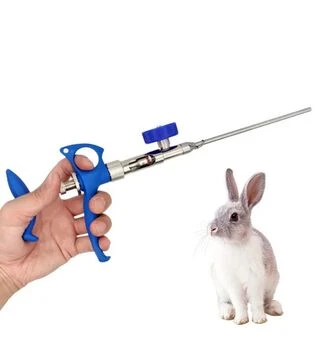Пистолет для искусственного оплодотворения кроликов