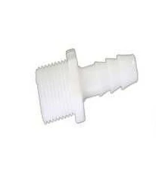 Штуцер пластиковий 10 мм з зовнішньою різьбою 1/2&#039;&#039; під шланг 8, 9, 10 мм