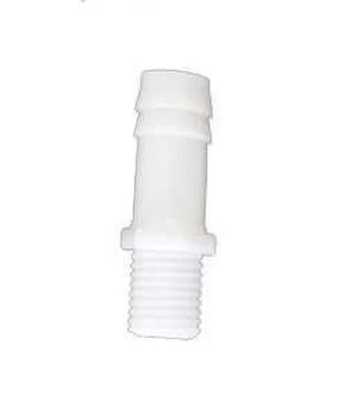 Штуцер пластиковий 20 мм з зовнішньою різьбою 1/2&#039;&#039; під шланг 20 мм