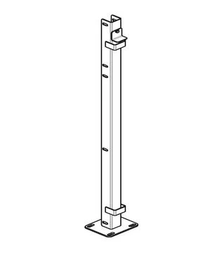 Стійка торцева 500 мм