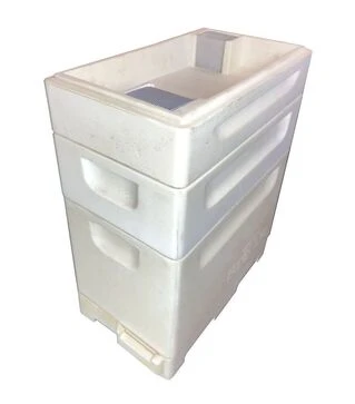 Вулик ППУ BeeNuc під рамку Дадан 300 мм, 1 корпус, 1 магазин + годівниця, на 6 рамок (BN009)