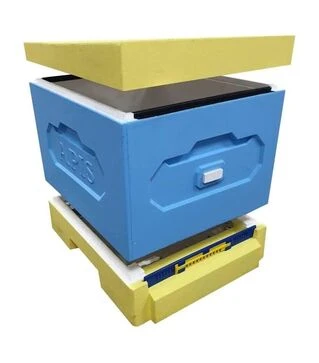 Вулик ППС під рамку Дадан 300 мм, 1 корпус, на 10 рамок, низький дах (AUD005)