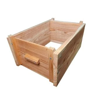 Вулик рогатий багатокорпусний під рамку Рута 230 мм, на 10 рамок, проварений у парафіні (В0006)