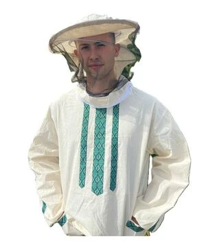 Куртка пчеловода с маской, вышиванка (KVM023)