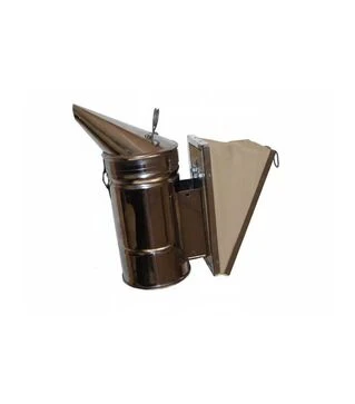 Димар дитячий з нержавіючої сталі, шкіряний міх (D935)