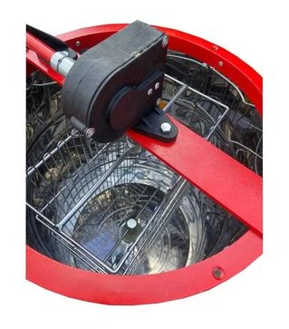 Медогонка 2-х рамкова не поворотна нержавіюча (М1006)