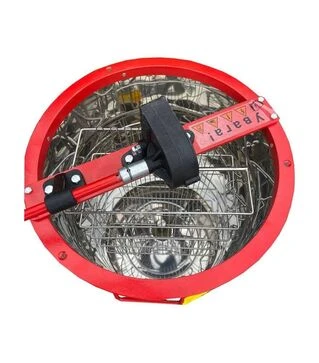 Медогонка 2-х рамкова не поворотна нержавіюча (М1004)