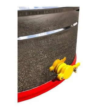 Медогонка 2-х рамкова не поворотна нержавіюча (М1004)