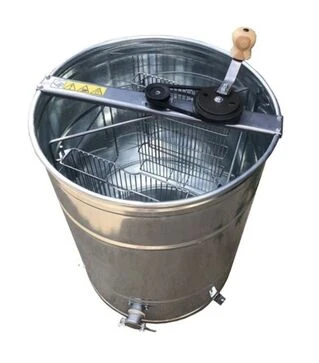 Медогонка 2-х рамочная поворотная оцинкованная, ременный привод (M93241)