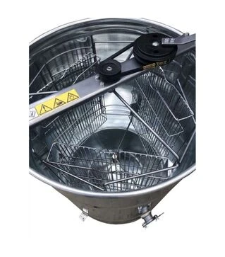 Медогонка 3-х рамкова поворотна оцинкована, ремінний привід (M93242)