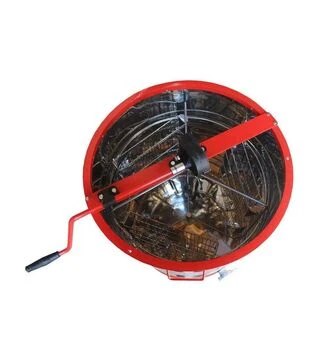 Медогонка 3-х рамкова поворотна нержавіюча, касети зварні нержавіючі (М4013)