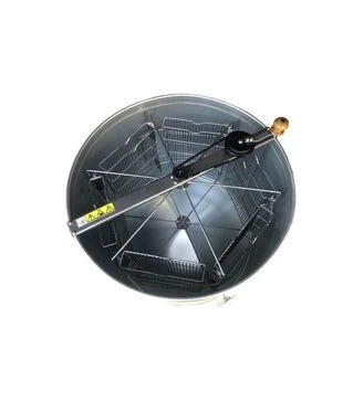 Медогонка 6-ти рамкова поворотна оцинкована, ремінний привід (M93244)