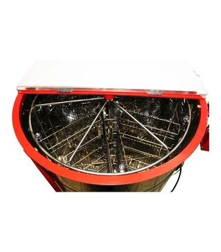 Медогонка 6-ти рамкова автоматична нержавіюча, з редуктором (6APN)