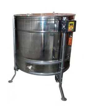 Медогонка 6-ти рамкова синхронно поворотна автоматична нержавіюча (М93259)