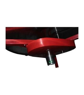 Медогонка 28-ми рамкова напівповоротна, автоматична нержавіюча, ремінний привід (28HRABN)