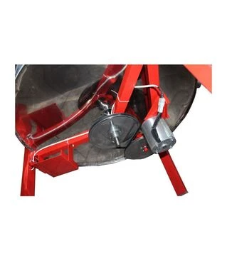 Медогонка 28-ми рамкова напівповоротна, автоматична нержавіюча, ремінний привід (28HRABN)