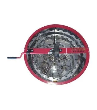 Медогонка 12-рамочная Пчелка радиальная ручная нержавеющая (MP5009)