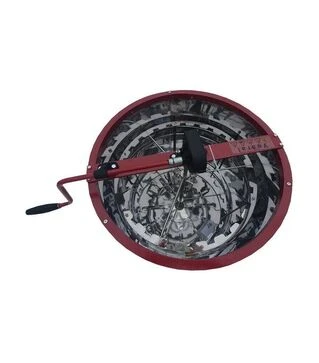 Медогонка 12-рамочная Пчелка радиальная ручная нержавеющая, с подставкой (MP5009P)