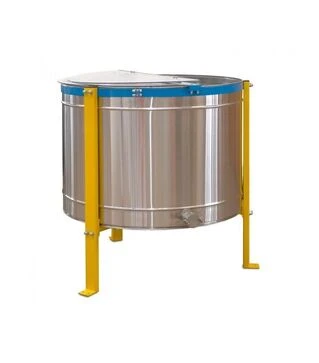 Медогонка 6-ти рамочная автоматическая нержавеющая, 12В/220В (002.9)