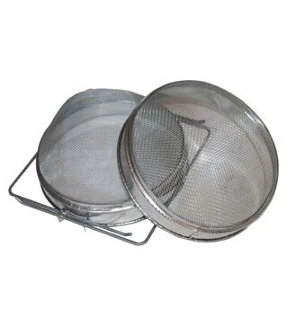 Фильтр для меда двухсекционный выпуклый &Oslash;200 мм, из оцинкованной стали (703)