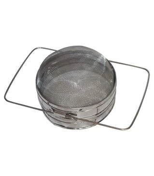 Фильтр для меда двухсекционный выпуклый &Oslash;200 мм, из нержавеющей стали (704)