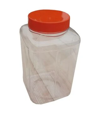 Банка с крышкой, пластиковая, 1 л, 56 шт (TKS0056)