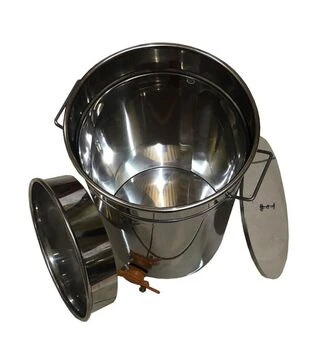 Бак отстойник для меда с нержавеющим фильтром, 35 ​​л (1662P)