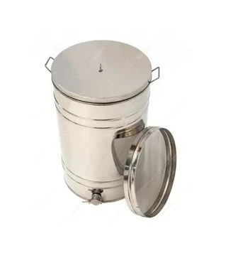 Бак отстойник для меда с нержавеющим фильтром, 150 л (1665N)