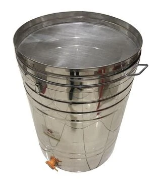 Бак отстойник для меда с нержавеющим фильтром, 250 л (1667P)