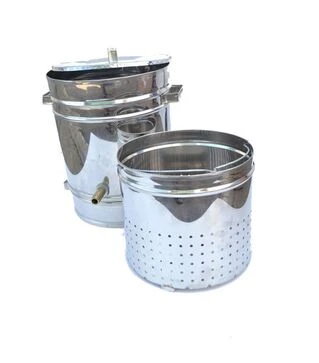 Воскотопка паровая из нержавеющей стали, 12 л (1100)