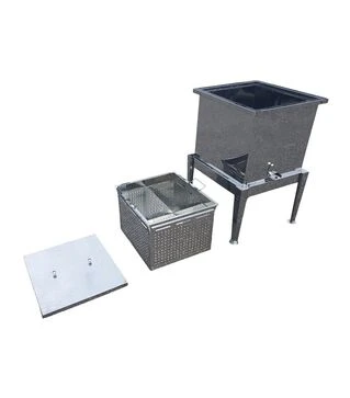 Воскотопка паровая на 10 рамок из нержавеющей стали (1170