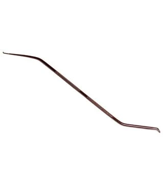 Шпатель для переноски личинок, двусторонний, нержавеющая сталь (TL3000CH)