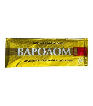 Смужки Варолом, тау-флувалінат, для лікування та профілактики вароатозу, 10 шт (PV0019UA)
