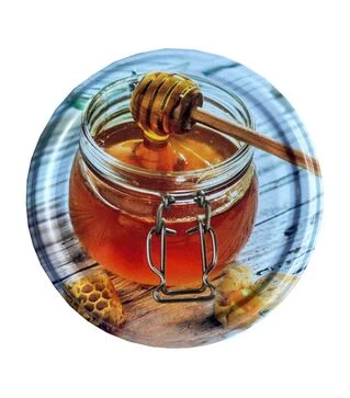 Кришка твіст-офф Ложка з медом, &Oslash;82 мм  (SOTA0011)