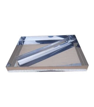 Арматура сонячної воскотопки на 2 рамки, нержавіюча сталь (1120)