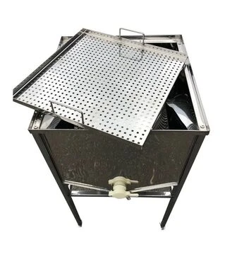 Стіл для розпечатування стільників 0,5 м, пластиковий кран (1655P)