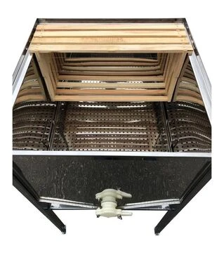 Стіл для розпечатування стільників 0,5 м, пластиковий кран (1655P)